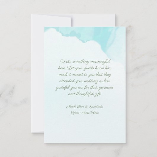 Dandelion et Parties scintillant Merci Cartes (Dos)