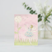 Dandelion Fairy Briefkaart (Staand voorkant)