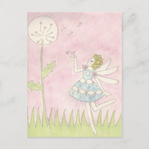 Dandelion Fairy Briefkaart