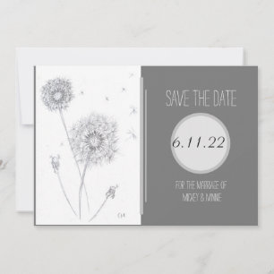 Dandelion Flat Enregistrer La Carte Date