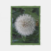 Dandelion Fleece Blanket Deken (Voorkant)