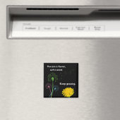 Dandelion Fleur Pas Weight Fridge Magnet (In Situ (Lave-vaisselle))