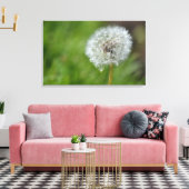 Dandelion Flower Canvas Afdruk (Insitu (Woonkamer))