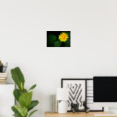 Dandelion Flower Poster (Thuiskantoor)
