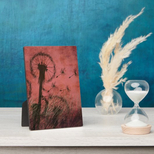 Dandelion Fotoplaat (Zijkant)