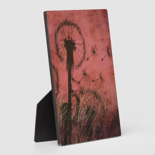 Dandelion Fotoplaat (Zijkant)