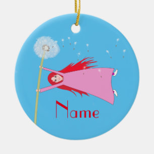 Dandelion Girl Thunder_Cove Keramisch Ornament