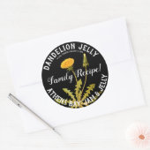 Dandelion Jelly Product Business Label (Envelop)