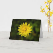 Dandelion, kaart (Gele Bloem)
