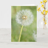 Dandelion Kaart (Gele Bloem)