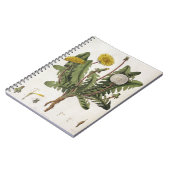 Dandelion (kleurengraving) notitieboek (Linkerzijde)