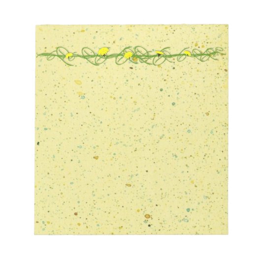 Dandelion-laptop Notitieblok (Voorkant)