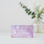 Dandelion Lila Essential Oils Dandelion Lavender Visitekaartje (Staand voorkant)