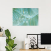 Dandelion macroon poster (Thuiskantoor)