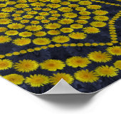 Dandelion Mandala Array Poster (Hoek)