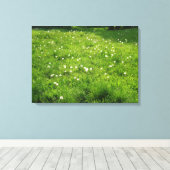 Dandelion Meadow Canvas Afdruk (Insitu (Houten vloer))