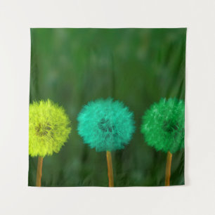 Dandelion, meerkleurig wandkleed