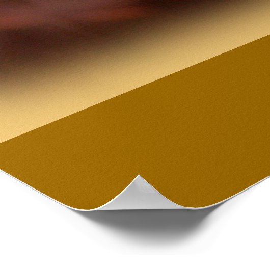 Dandelion met achtergrondverlichting - Chisasibi Q Poster (Hoek)