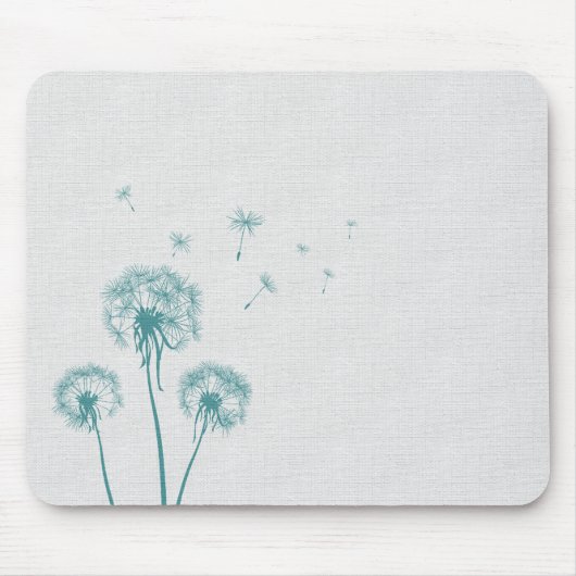 dandelion Mousepad Muismat (Voorkant)
