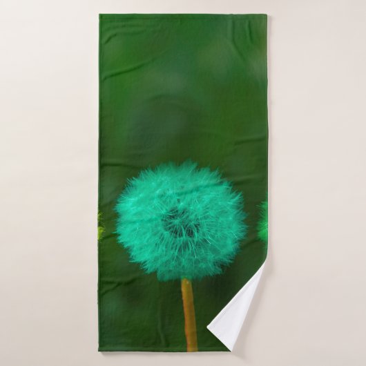 Dandelion multicolore (Serviette de bain)