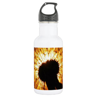 Dandelion op Sunset Waterfles