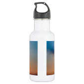 Dandelion op zonsopgang waterfles  (Achterkant)