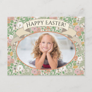  Dandelion Pansies Busy Bees Spring Foto Briefkaart