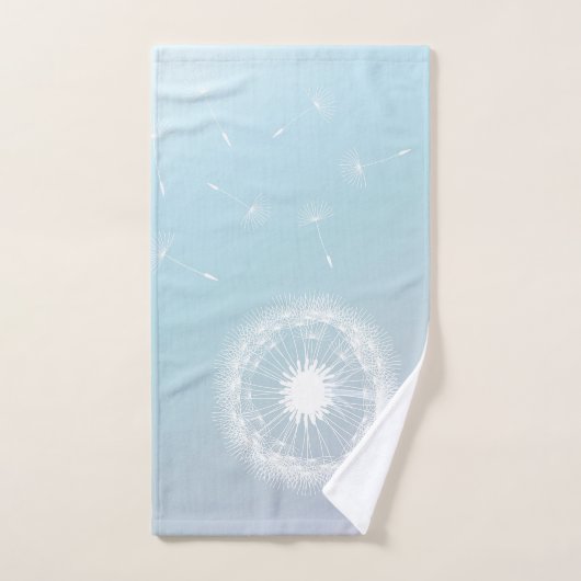 Dandelion pastel bad handdoek (Handdoek)