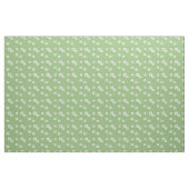 Dandelion Pattern on Green Background Stof (Yard (91,4 cm))
