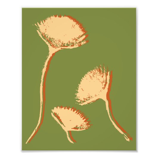 Dandelion Pop Foto Afdruk (Voorkant)