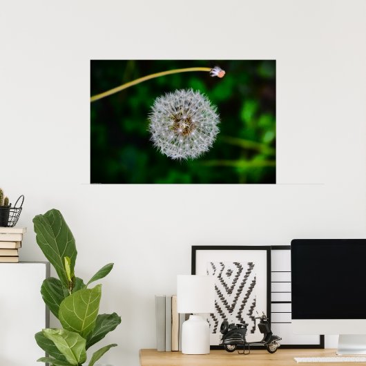 Dandelion Poster (Thuiskantoor)
