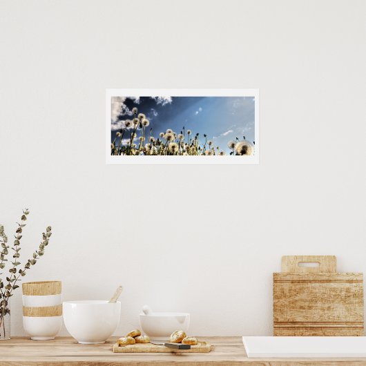 Dandelion Poster (Keuken)