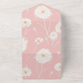 Dandelion Puff Pink All in One Invitations (Dehors)