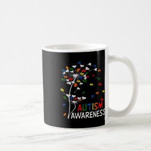 Dandelion Puzzle Piece Cool Autism Awareness Gift Koffiemok