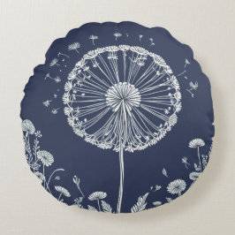 Dandelion Rond Kussen