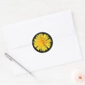 Dandelion Ronde Sticker (Envelop)