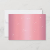 Dandelion RSVP en or Rose et gris (Dos)
