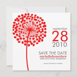 Dandelion Save the Date Announements