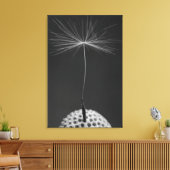 Dandelion Seed Foto op Canvas (Insitu (Woonkamer))