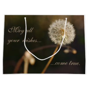 Dandelion Seed Head in Brown Tones Groot Cadeauzakje