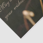 Dandelion Seed Head in Brown Tones Tissuepapier (Detail)