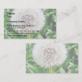 Dandelion Seed Visitekaartje (Voorkant / Achterkant)