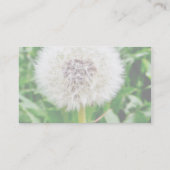 Dandelion Seed Visitekaartje (Achterkant)