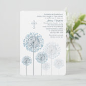 Dandelion semis Bleu invitation religieuse (Debout devant)