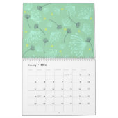 Dandelion Silhouette Kalender (Jan 2026)
