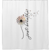 Dandelion Souhaite Douche rideau Papillons couché  (Devant)