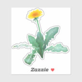 Dandelion Sticker (Feuille)