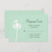 Dandelion sur Mint RSVP (Devant / Derrière)