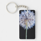 Dandelion (Taraxacum Officinale) zaadkop Sleutelhanger (Voorkant)