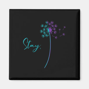 Dandelion-tispeelpreventie voor vrouwen, turquoise magneet